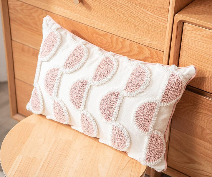 Abstract Loop-Tufted Pillow Skanto
