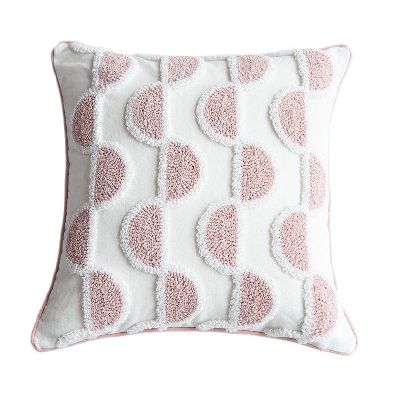 Abstract Loop-Tufted Pillow Skanto