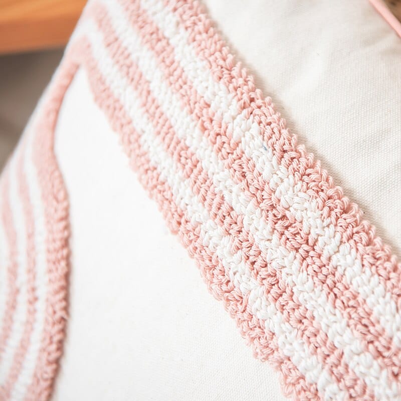 Abstract Loop-Tufted Pillow Skanto