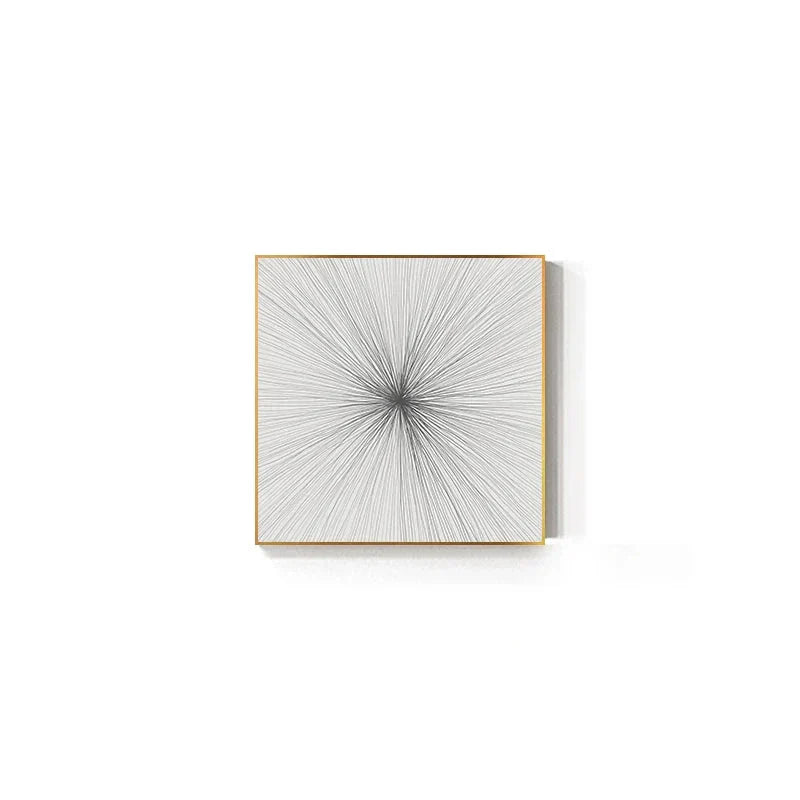 Minimalistiske Gyldne Sollinjer Abstrakt Veggkunst Fin Kunst Lerretsutskrifter Kvadratisk Format Bilder For Moderne Leiligheter Stue Kunst For Samtidsinteriører | Skanto