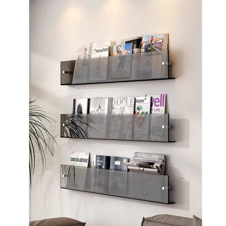 Skanto | ClearLine – Stilren Akryl Vegghylle for Magasiner