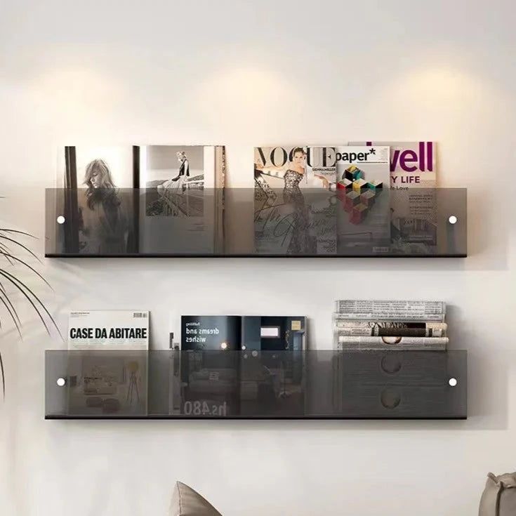 Skanto | ClearLine – Stilren Akryl Vegghylle for Magasiner