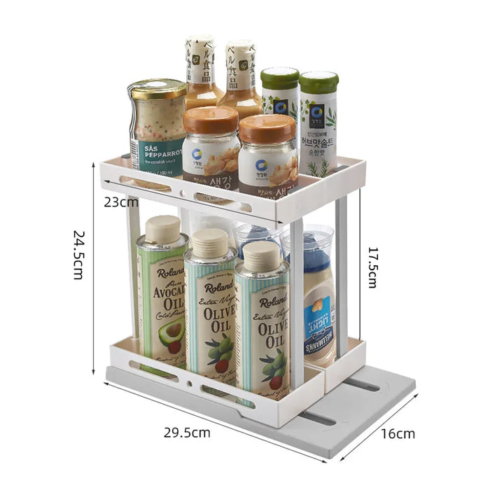 Skanto | 2 lag justerbar hyllesystem