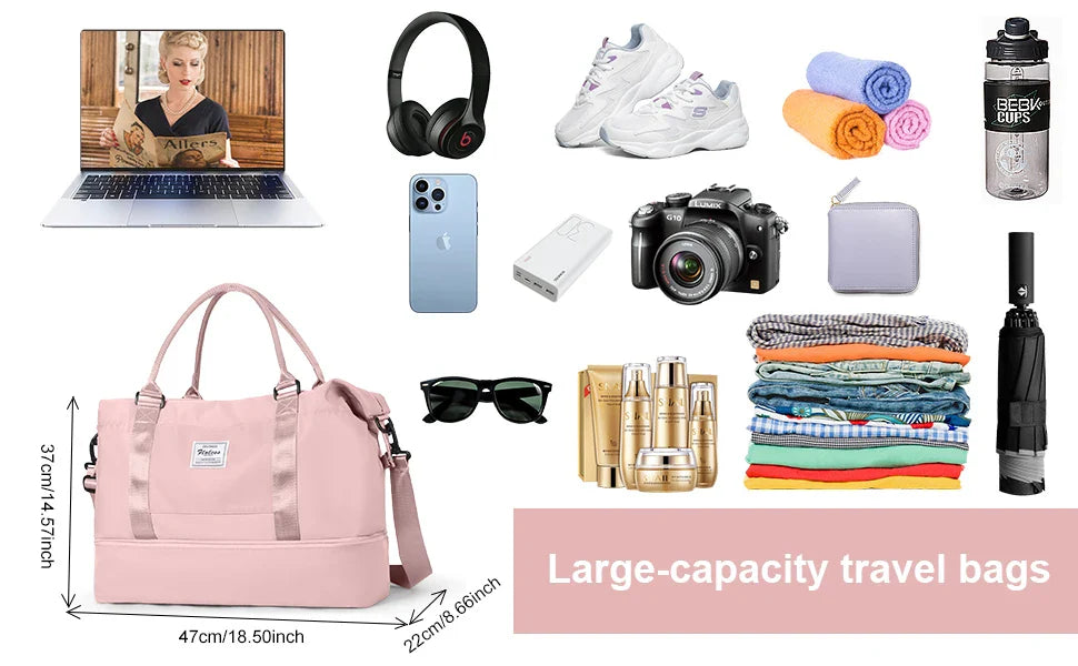 Skanto | Reiseduffel med sko rom