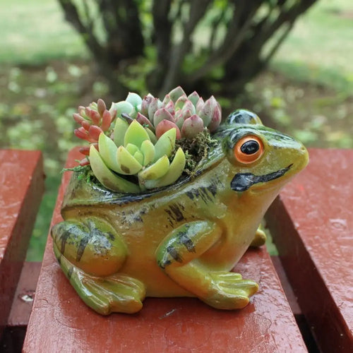 Skanto | Søt Pustende Blomsterpotte - FroggyPot