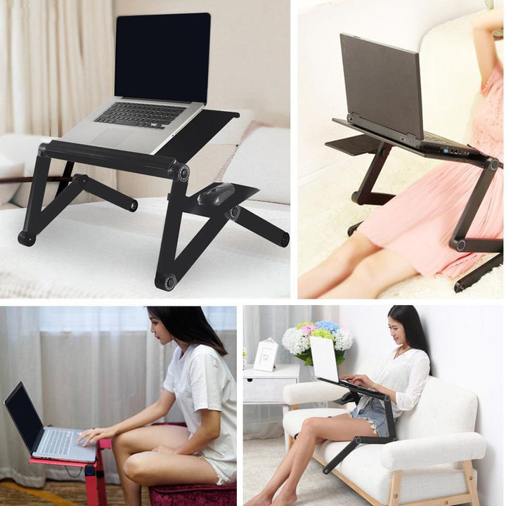 Skanto | Nr.1 Salg Ergonomisk Justerbar Laptopstativ Sammenleggbart Sengebord