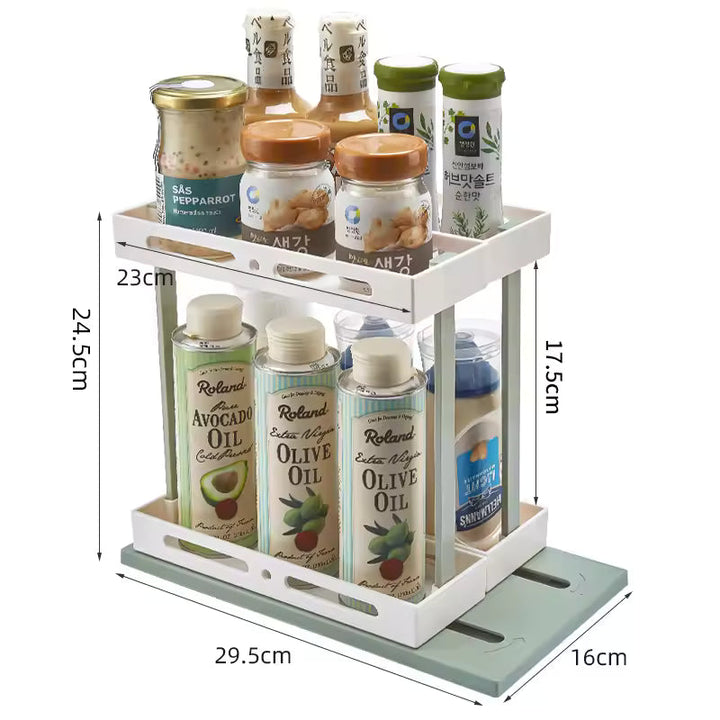 Skanto | 2 lag justerbar hyllesystem