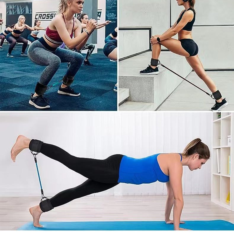 Ankle Fitness Band Set med Fotremmer | Skanto