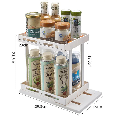 Skanto | 2 lag justerbar hyllesystem