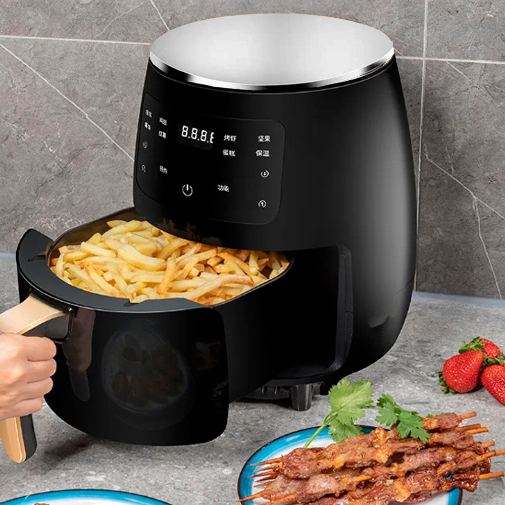 Airfryer 3.5 Liter (lite fett: Grilling, Baking, Steking og Fritering) | Skanto