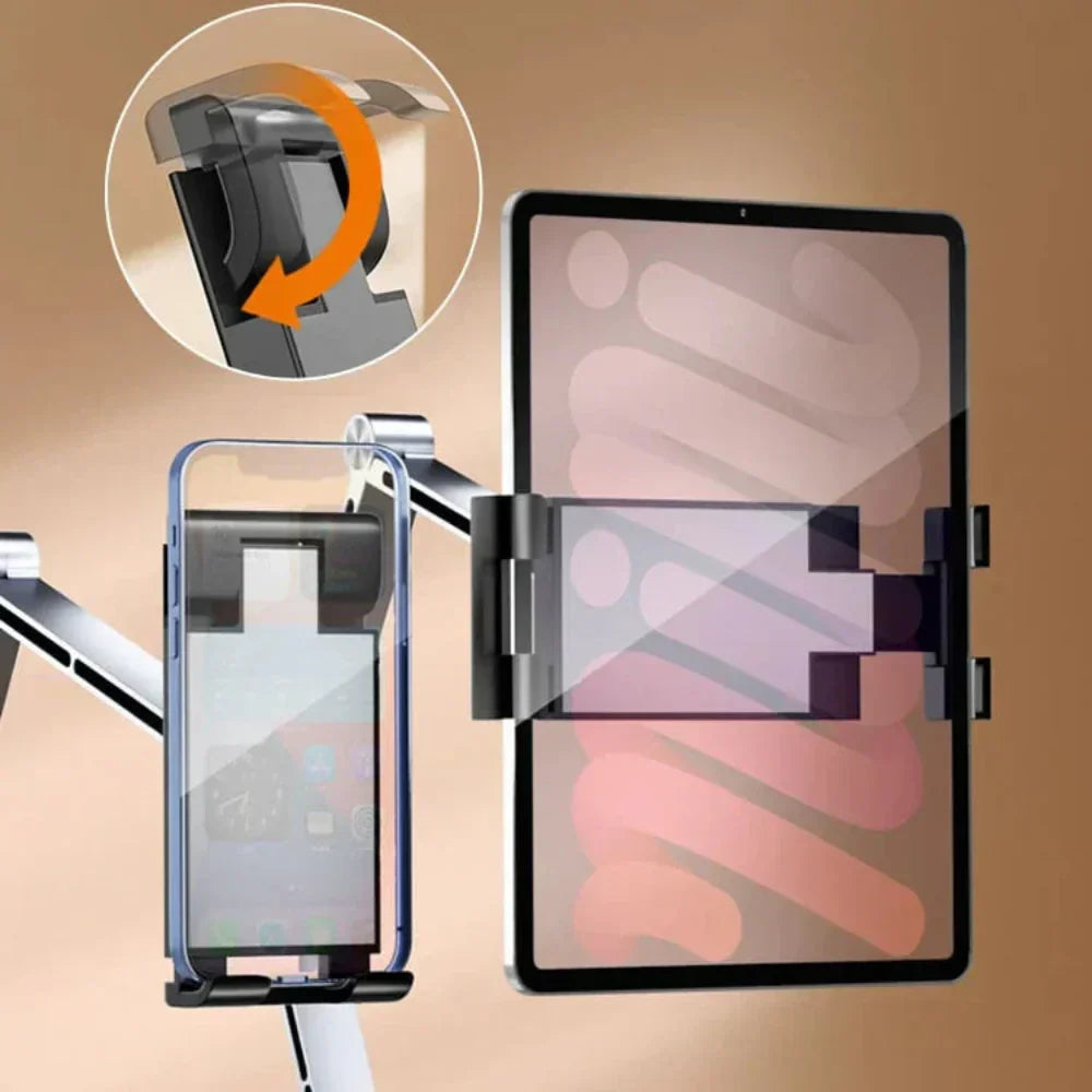 Skanto | Altivo – 360° Justerbar Aluminiumstativ for Nettbrett & Smarttelefoner