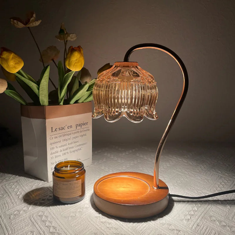 AntiqueAura – Retro-nattbordlampe | Vintage-stil for nostalgisk atmosfære