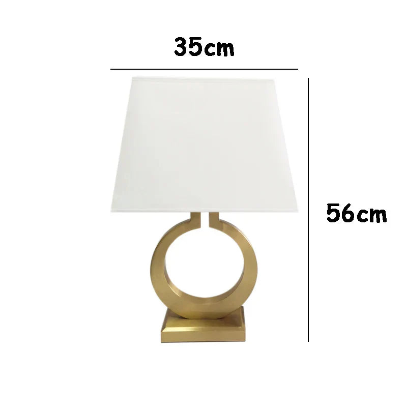 VillaGlow - Moderne Luksus Villa Bordlampe | Stilfull Belysning for Stue og Soverom | Skanto