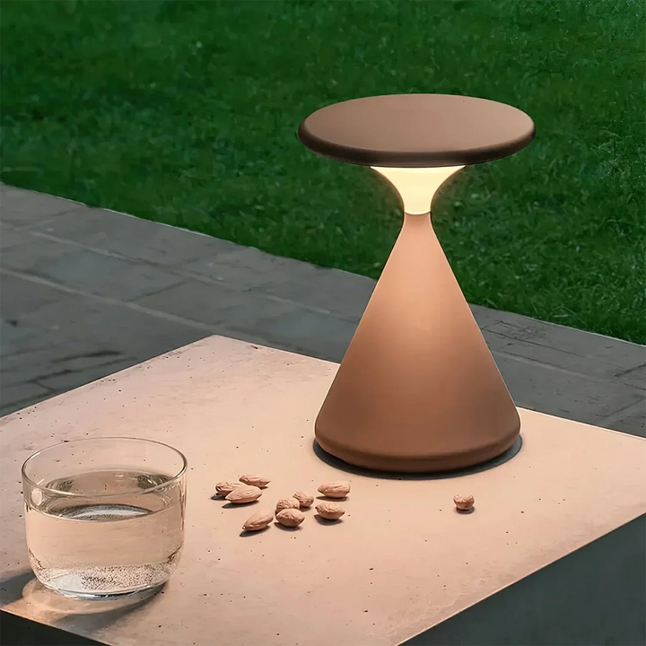Skanto | Timeglass Trådløs LED Bordlampe med Touch Dimmer