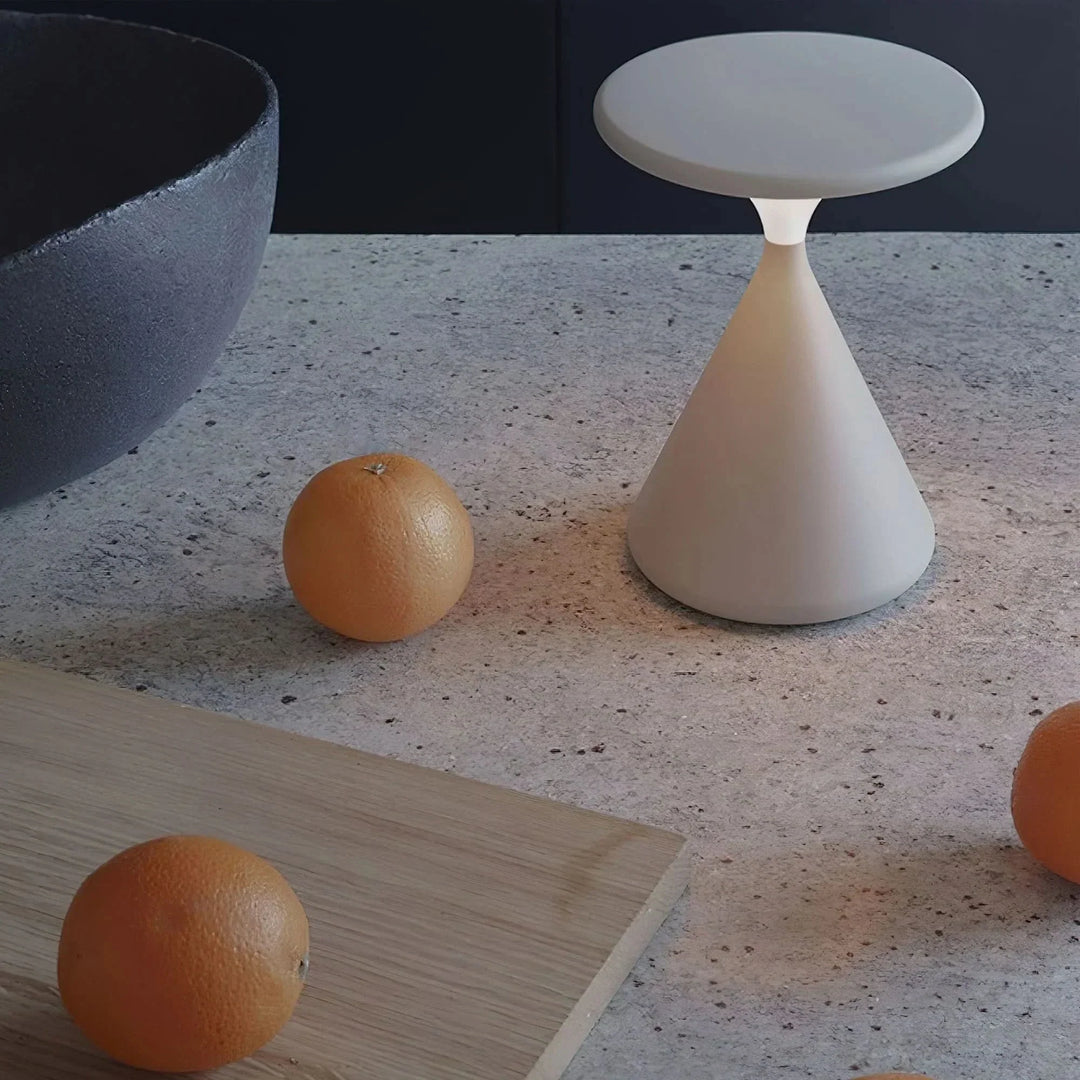 Skanto | Timeglass Trådløs LED Bordlampe med Touch Dimmer
