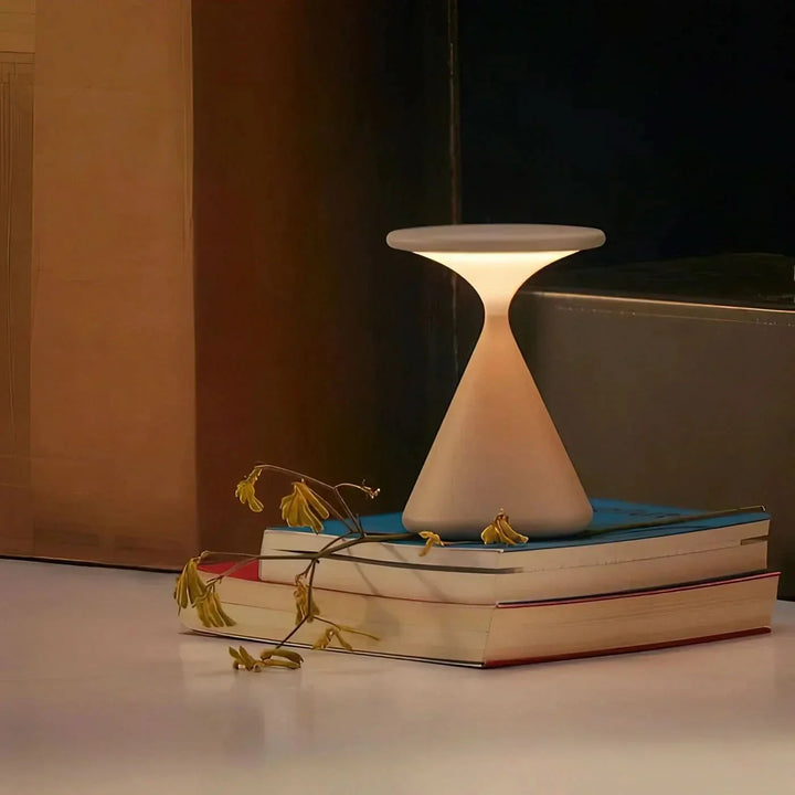 Skanto | Timeglass Trådløs LED Bordlampe med Touch Dimmer