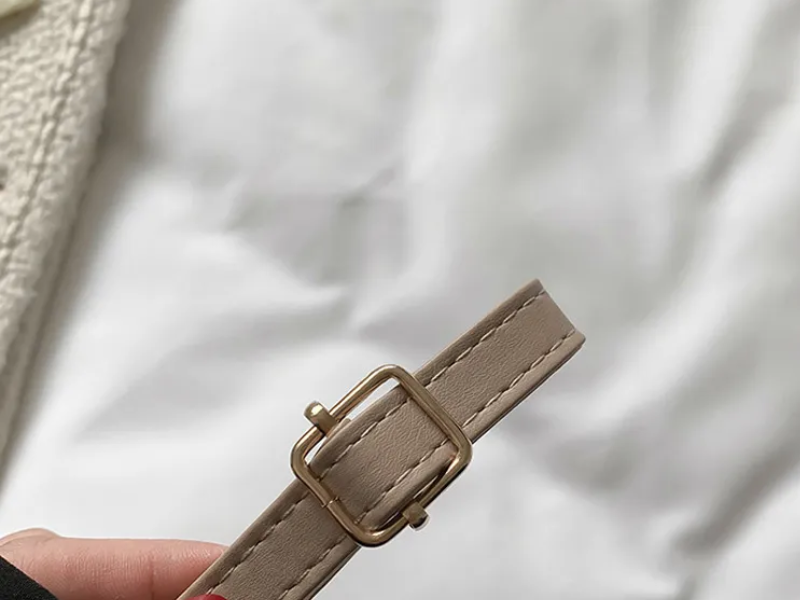 Style fjær Kvinners Håndveske laget av PU-lær med Crossbody reim | Skanto