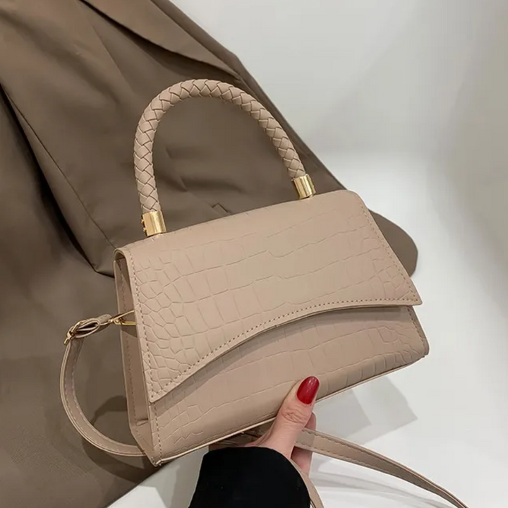 Style fjær Kvinners Håndveske laget av PU-lær med Crossbody reim | Skanto
