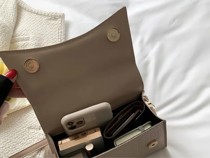 Stil Vår Kvinners Håndveske laget av PU-lær med Crossbody stropp | Skanto