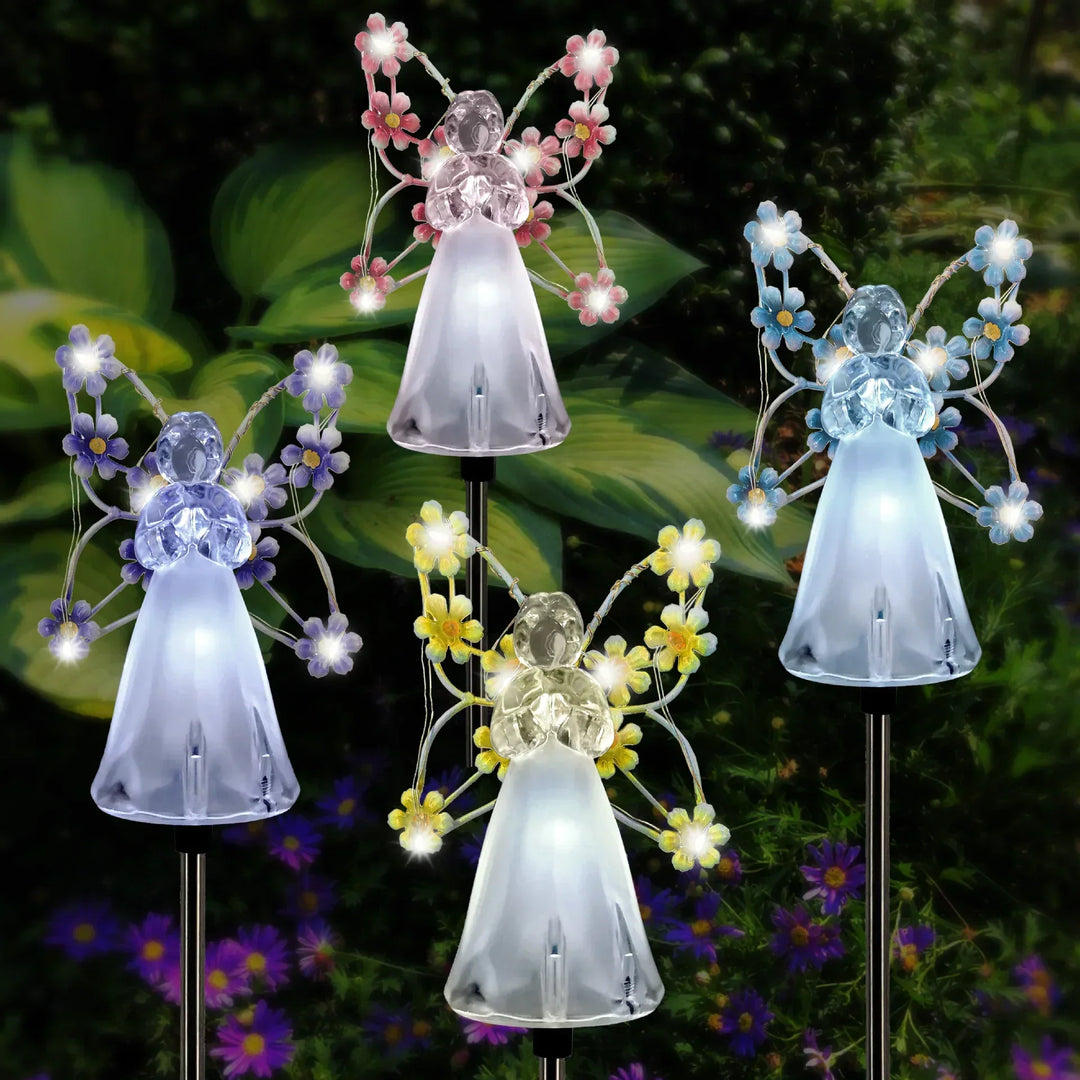 Skanto | RadiantAngel - Solar LED Engel Lampe for en Beroligende Atmosfære