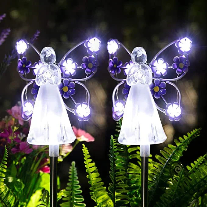 Skanto | RadiantAngel - Solar LED Engel Lampe for en Beroligende Atmosfære
