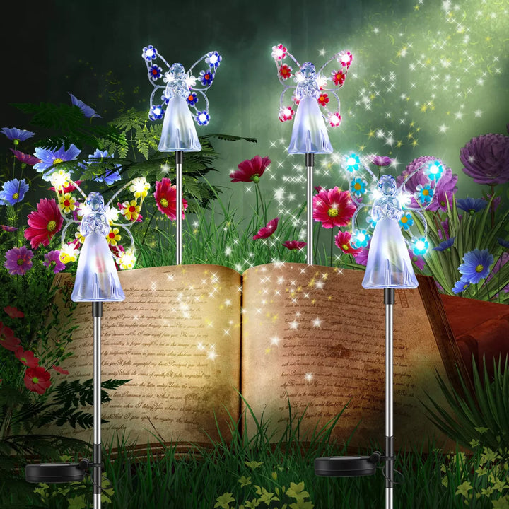 Skanto | RadiantAngel - Solar LED Engel Lampe for en Beroligende Atmosfære