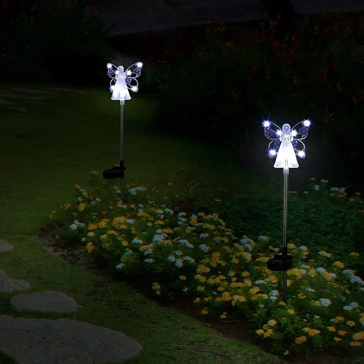 Skanto | RadiantAngel - Solar LED Engel Lampe for en Beroligende Atmosfære