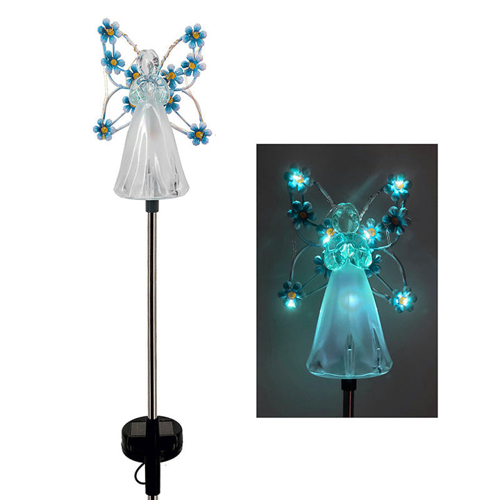 Skanto | RadiantAngel - Solar LED Engel Lampe for en Beroligende Atmosfære