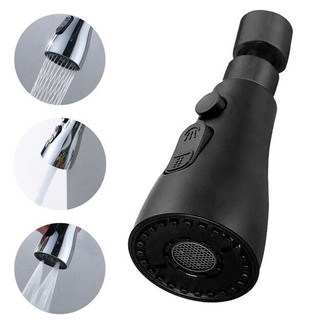Skanto | AquaFlow Kran Spray – 360° Rotérbart Sprayhode med Vannbesparende Teknologi