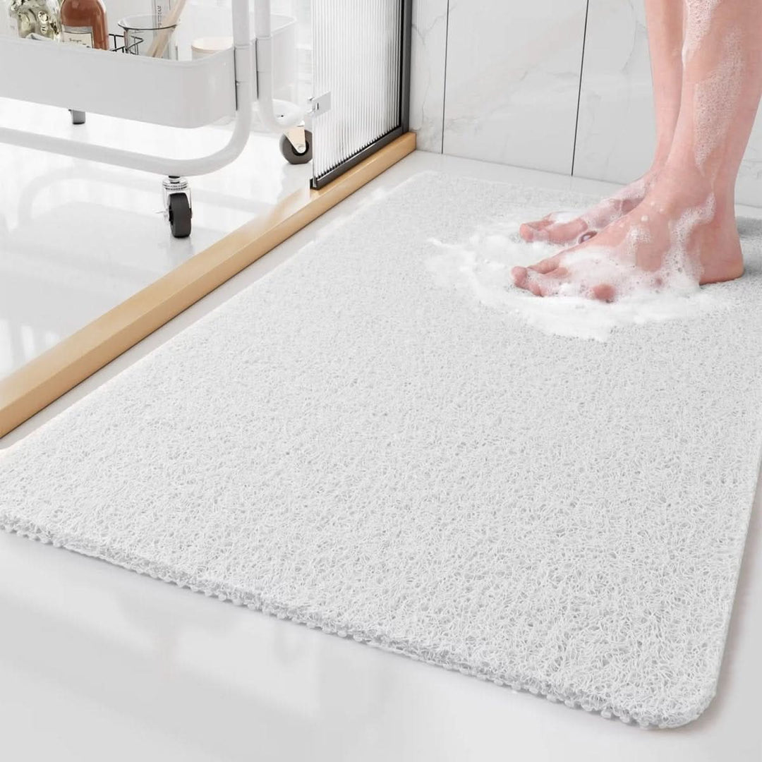 AQUALUXE AntiskliDusjmatte med Drenering | Skanto