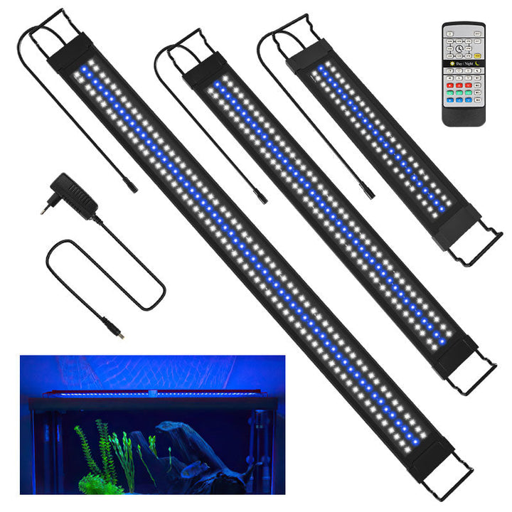 LED akvariebelysning 24/7 modus med timer | Skanto