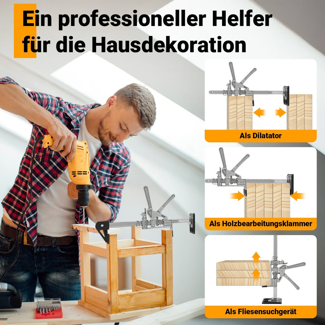 2X Arbeidsbesparende Heis Håndheisverktøy Maksimum 200KG | Skanto