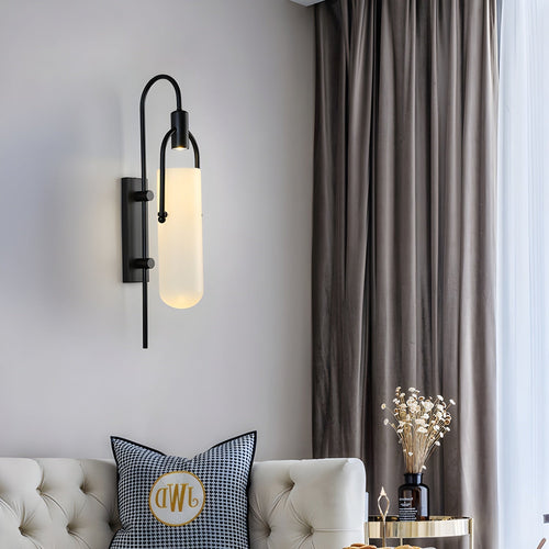 Skanto | Industriell Glassvegglampe