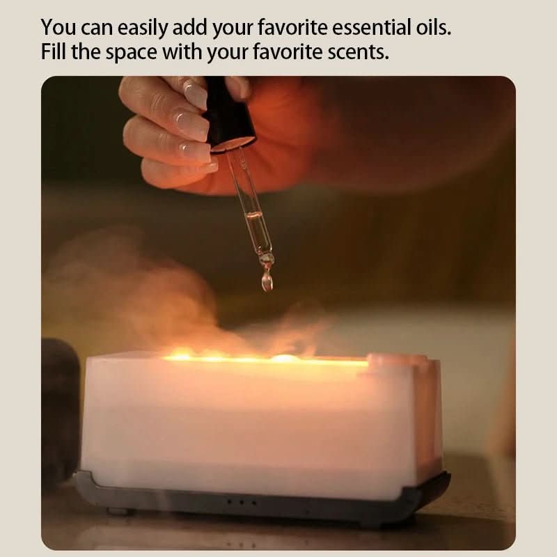 Skanto | Kompakt Ultrasonisk Aroma Diffuser med LED Fargeendring