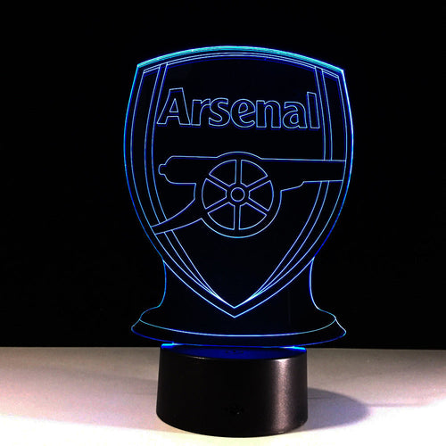 Skanto | Fotball Arsenal 3D Optisk Illusjonslampe