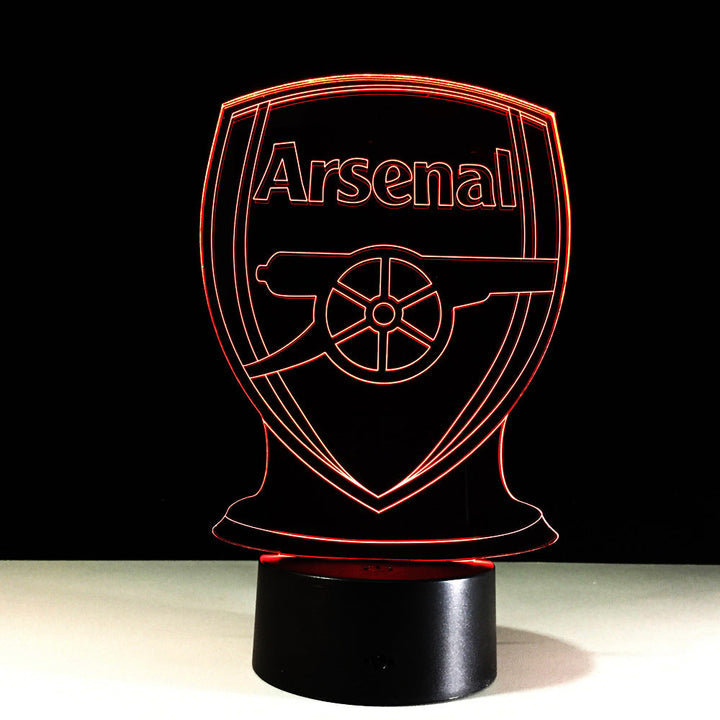 Skanto | Fotball Arsenal 3D Optisk Illusjonslampe