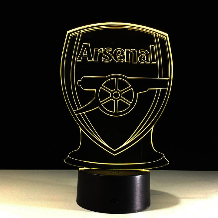 Skanto | Fotball Arsenal 3D Optisk Illusjonslampe