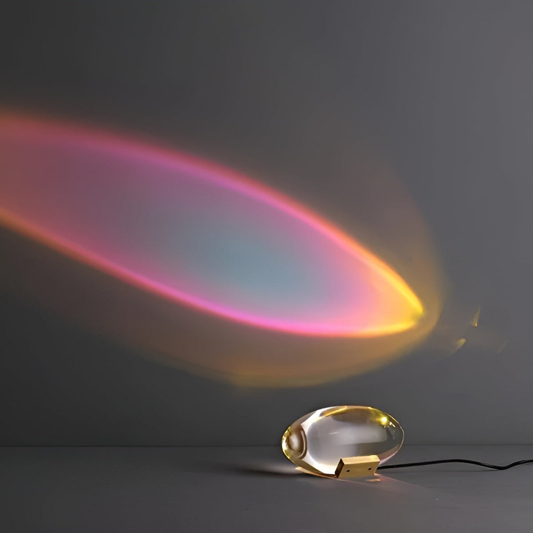 Rektangulær TaSkantoe-lampe – Moderne design | Varmt omgivelseslys for stue og soverom