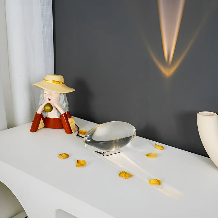 Rektangulær TaSkantoe-lampe – Moderne design | Varmt omgivelseslys for stue og soverom