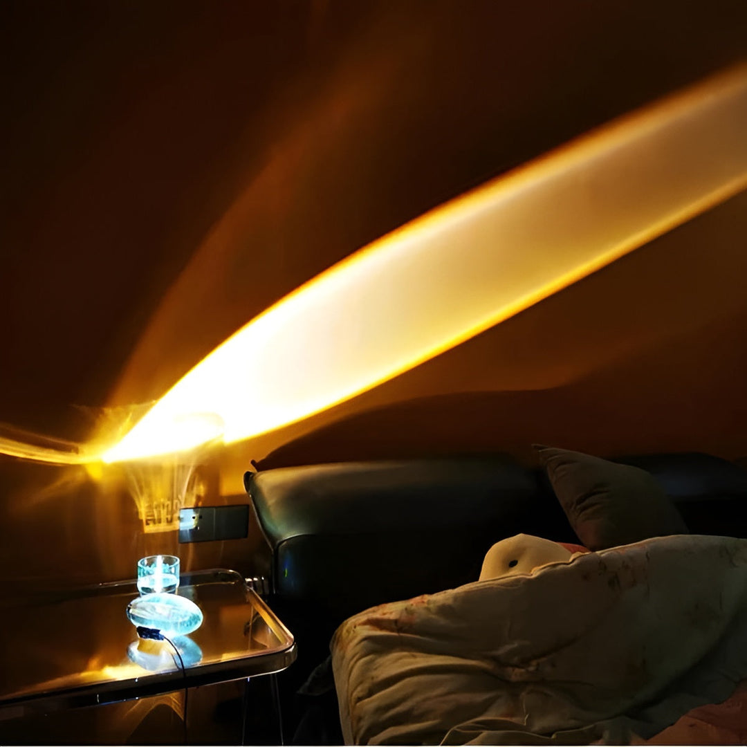 Rektangulær TaSkantoe-lampe – Moderne design | Varmt omgivelseslys for stue og soverom
