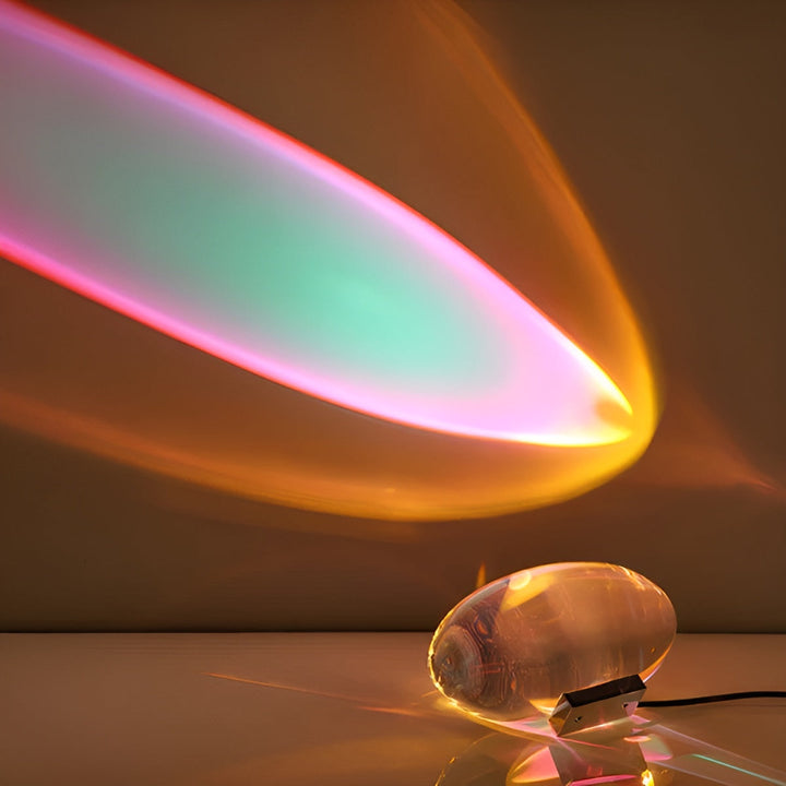 Rektangulær TaSkantoe-lampe – Moderne design | Varmt omgivelseslys for stue og soverom
