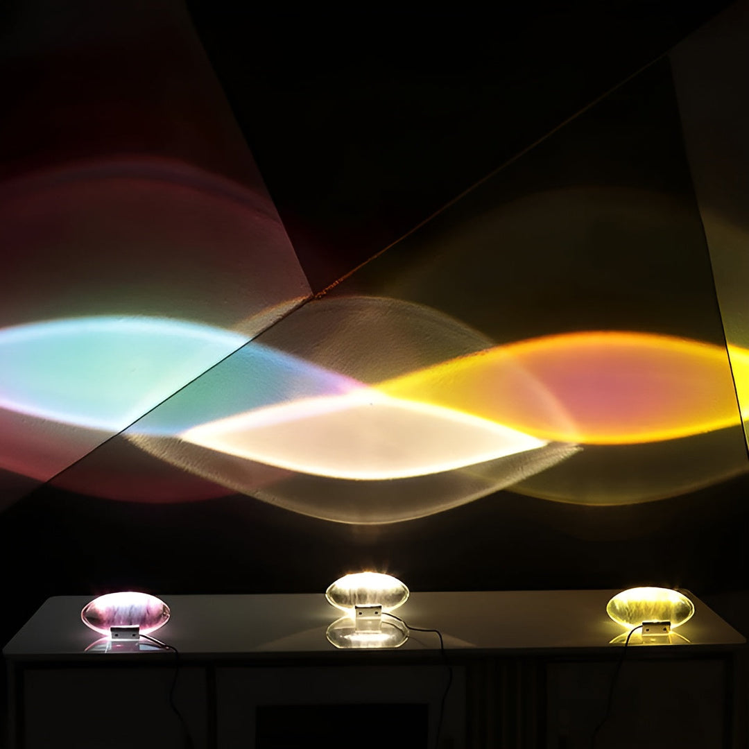 Rektangulær TaSkantoe-lampe – Moderne design | Varmt omgivelseslys for stue og soverom