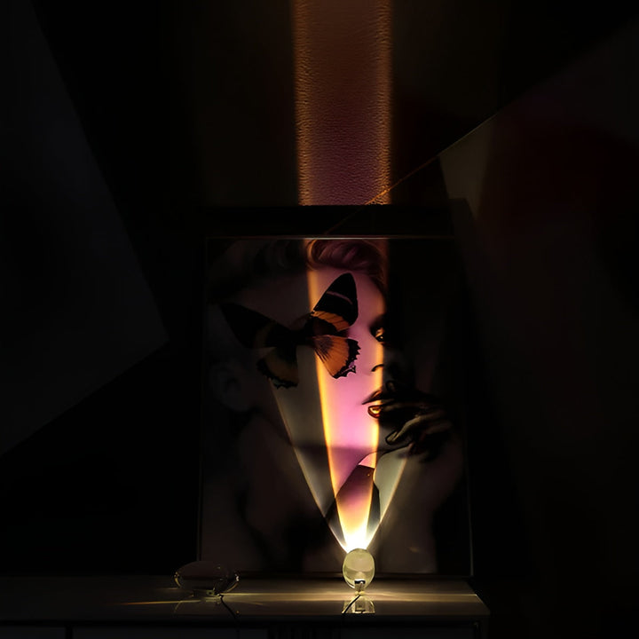 Rektangulær TaSkantoe-lampe – Moderne design | Varmt omgivelseslys for stue og soverom