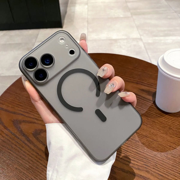 Skanto | Ultra-tynn, matte MagSafe-deksel for iPhone