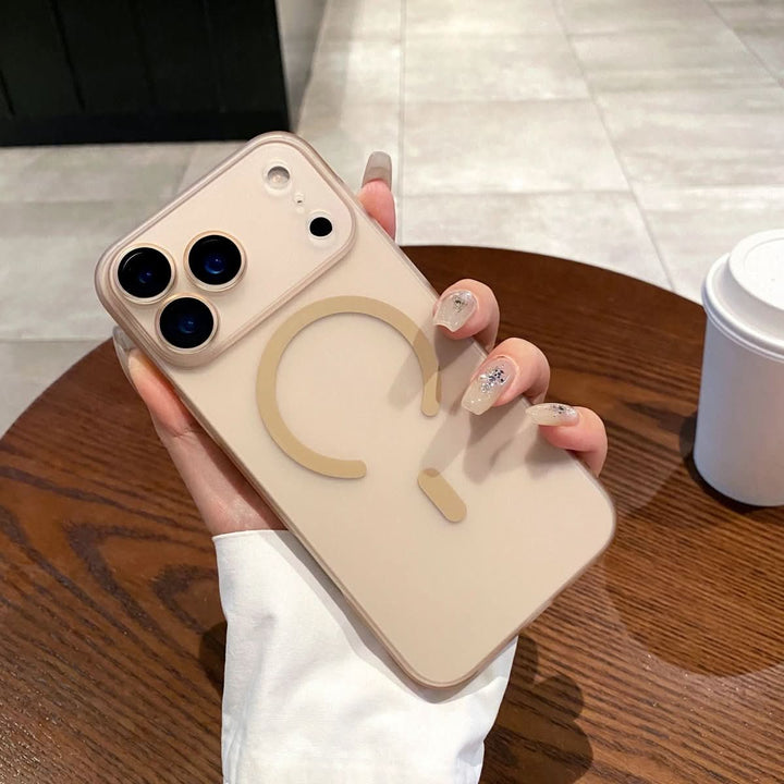 Skanto | Ultra-tynn, matte MagSafe-deksel for iPhone