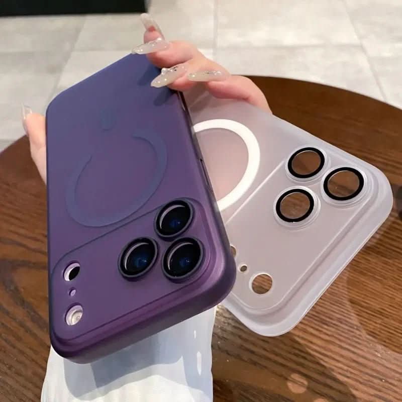 Skanto | Ultra-tynn, matte MagSafe-deksel for iPhone