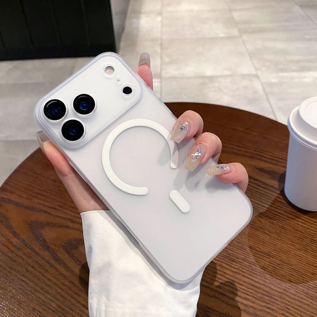 Skanto | Ultra-tynn, matte MagSafe-deksel for iPhone