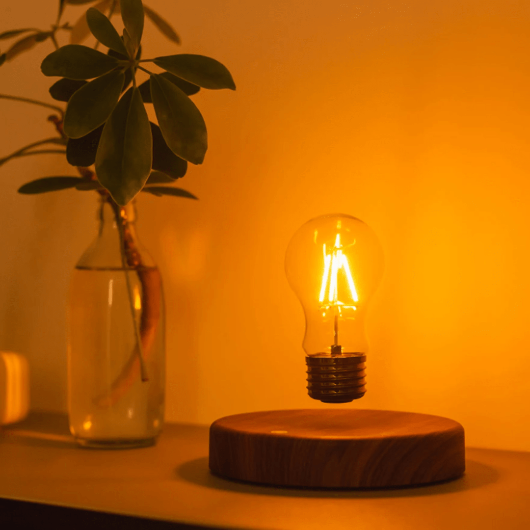 Skanto | Levilux Flytende Lampe | Magnetisk Flytende LED Lampe | Berøringskontroll | Moderne Design & Hjemmetilbehør