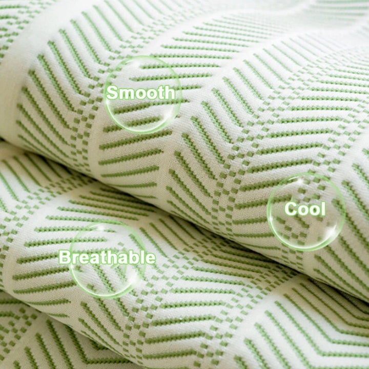 Skanto | Aurivelle Herringbone Sofa Cover med bølgekanttrim