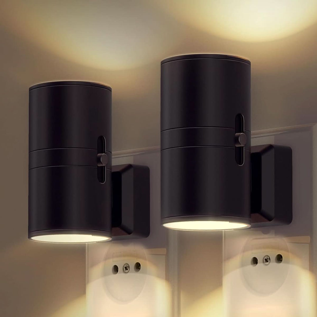 Skanto | Dimmerbar LED nattlys med dag/natt-sensor for behagelig rombelysning